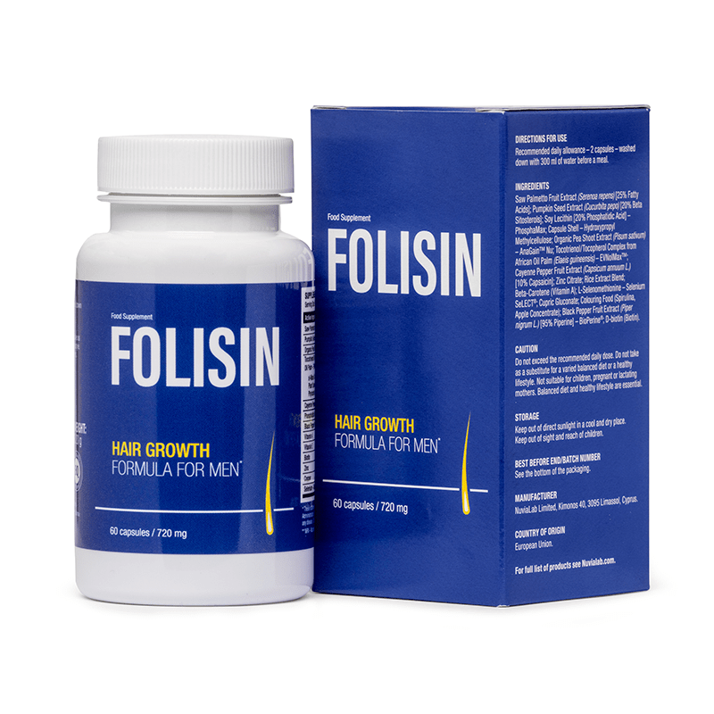 Stimulates hair growth, strengthens hair health and color, and supports healthy testosterone levels