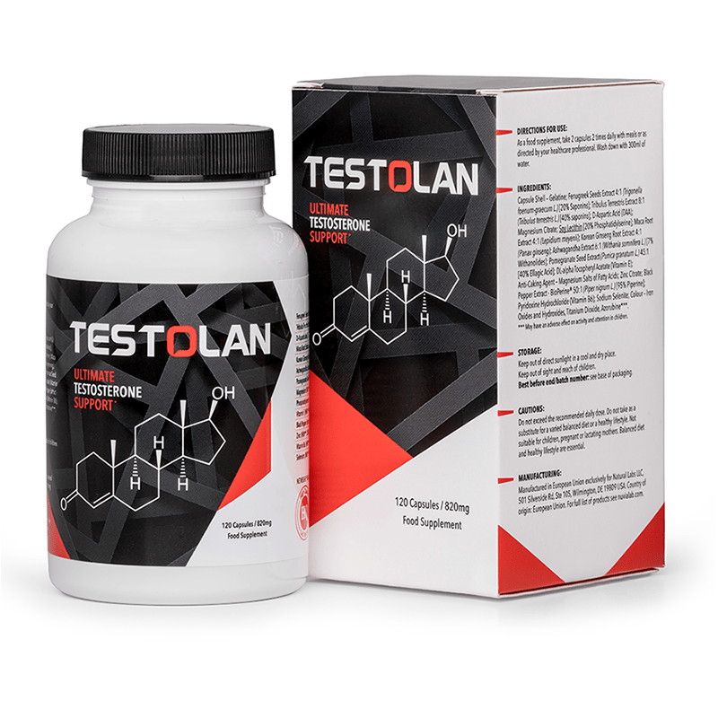 Helps maintain normal testosterone levels, boosts physical performance, supports muscle growth, and counteracts stress-related effects
